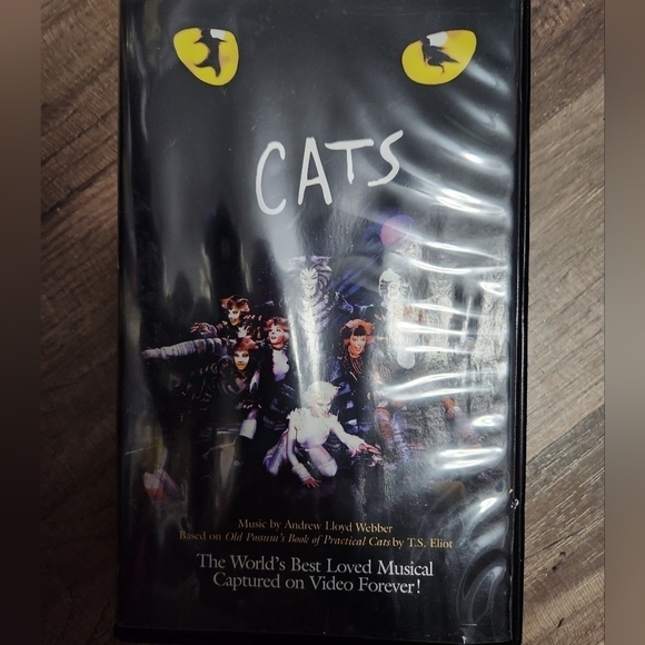 Cats the Musical VHS* 1998* Complete With Insert - Picture 2 of 7